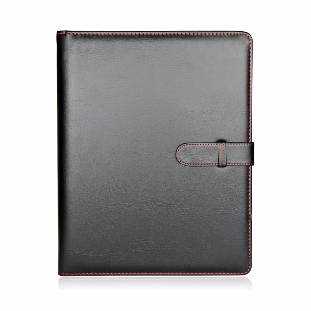 A4 Presentatio Ring Binder Document File Display Book Portfolio Professional Faux Leather Conference Folder