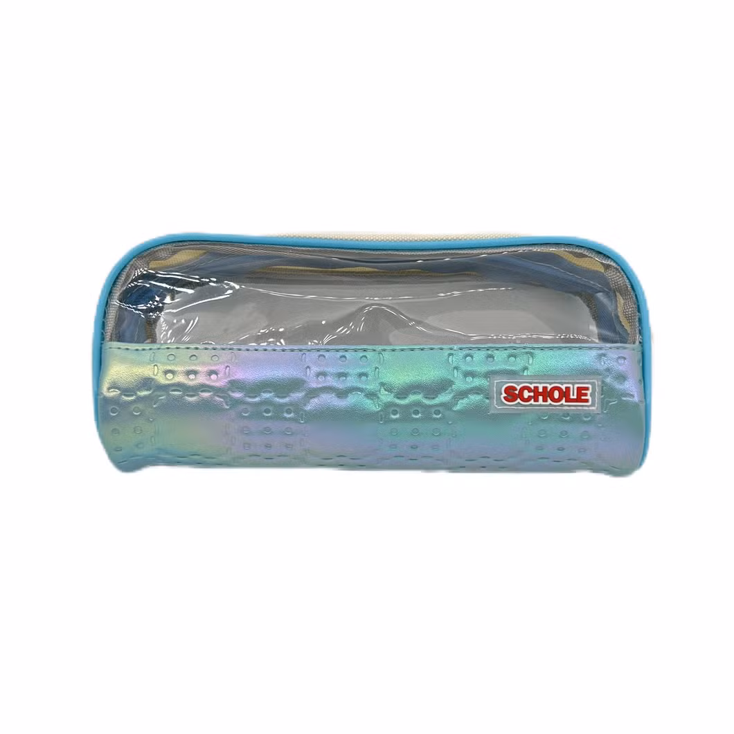Green Flower Leiser Pencil Case Suit Bag Pouch Stationery School Children
