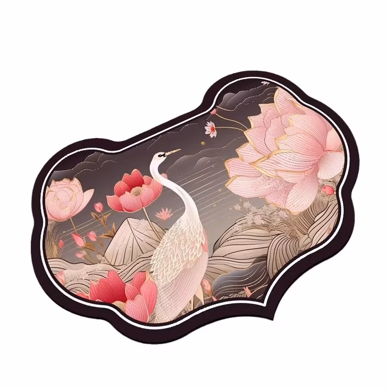 Most Popular Thicken Simple Bathroom Floor Mat Diatom Mud Non-Slip Absorbent Quick-Drying Dirt-Resistant Carpet