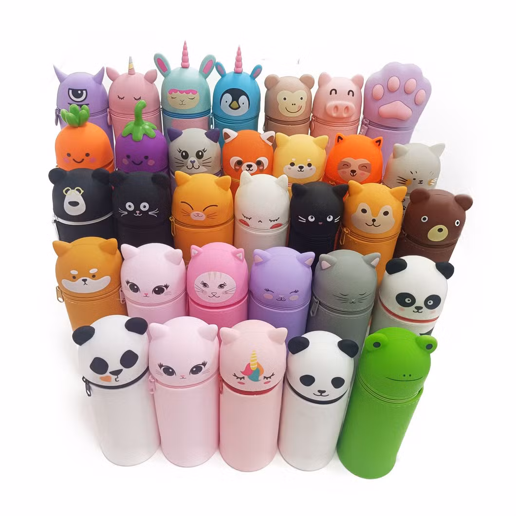 Wholesale School Stationery Set Beautiful Children Cute Cartoon Pencil Cases Bag