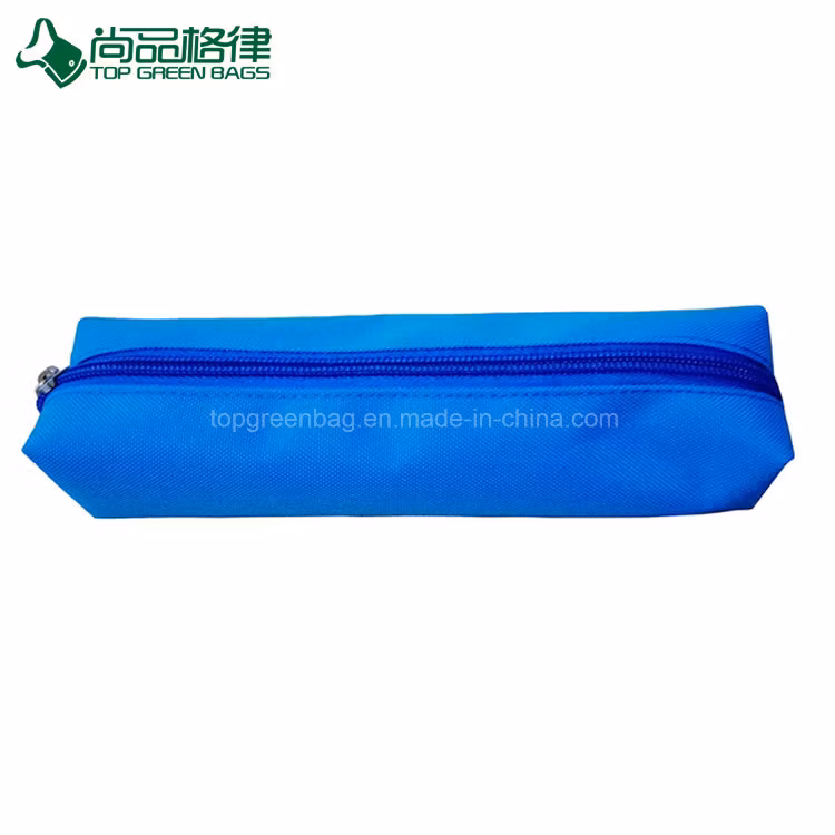 Polyester Fancy Pen Holder Cute Zippered Kids Pencil Bag Case