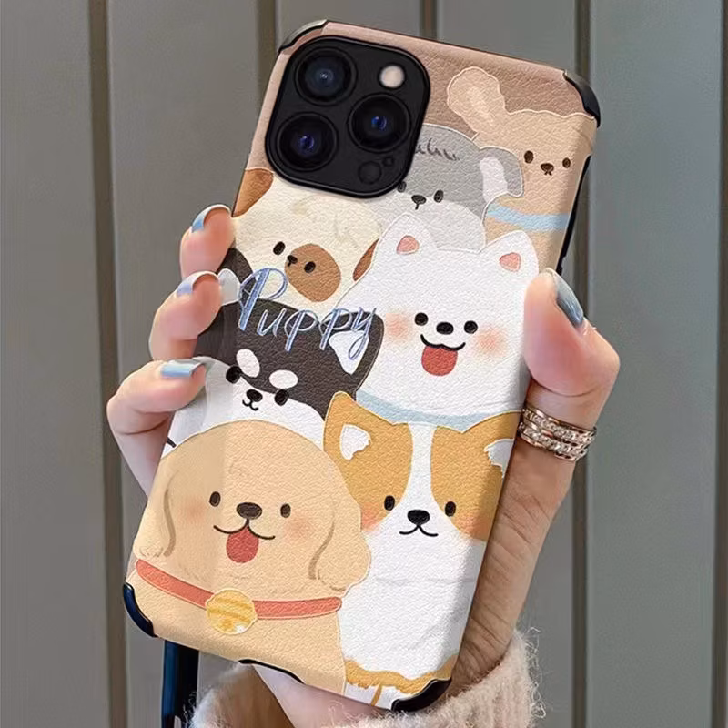 3D Wave Satin Ruffle Pattern Phone Case for iPhone 15 PRO Max Magnetic Solid Cover