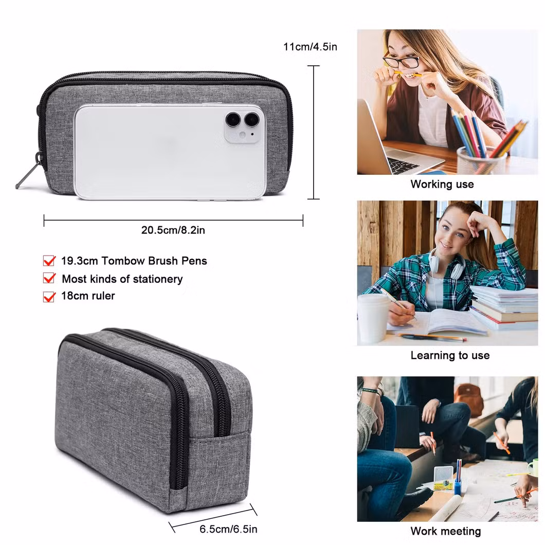 Student Oxford Cloth Custom Printed Pencil Case