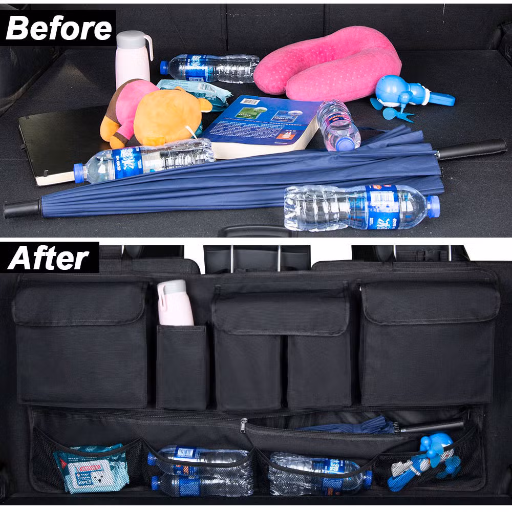Hot Selling Car Trunk Rear Multi-Function Hanging Seat Back Storage Bag