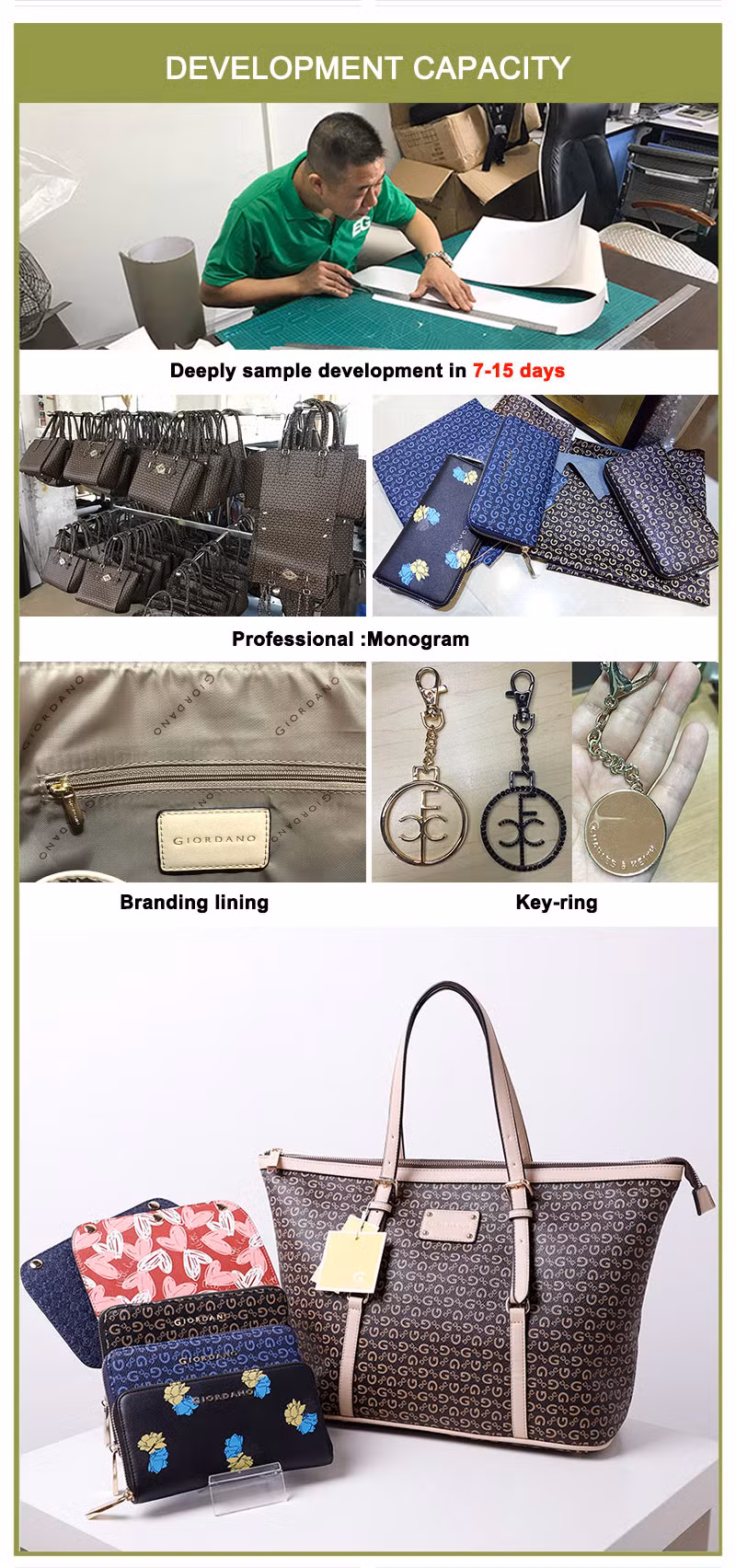 Ga182 Multifunctional Personalised Luxury a Custom Large Capacity Pencil Cases Blank for Stationery Pouch Multi Function Leather Pen Case
