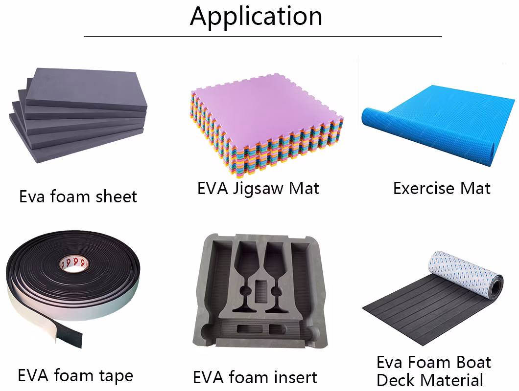 Multicolored Low Density and High Density EVA Foam Sheet Manufactured in China