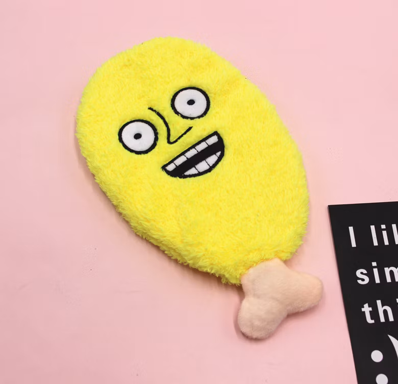 Chicken Leg King Large Capacity Practical Cute Funny Student Stationery Pencil Bag