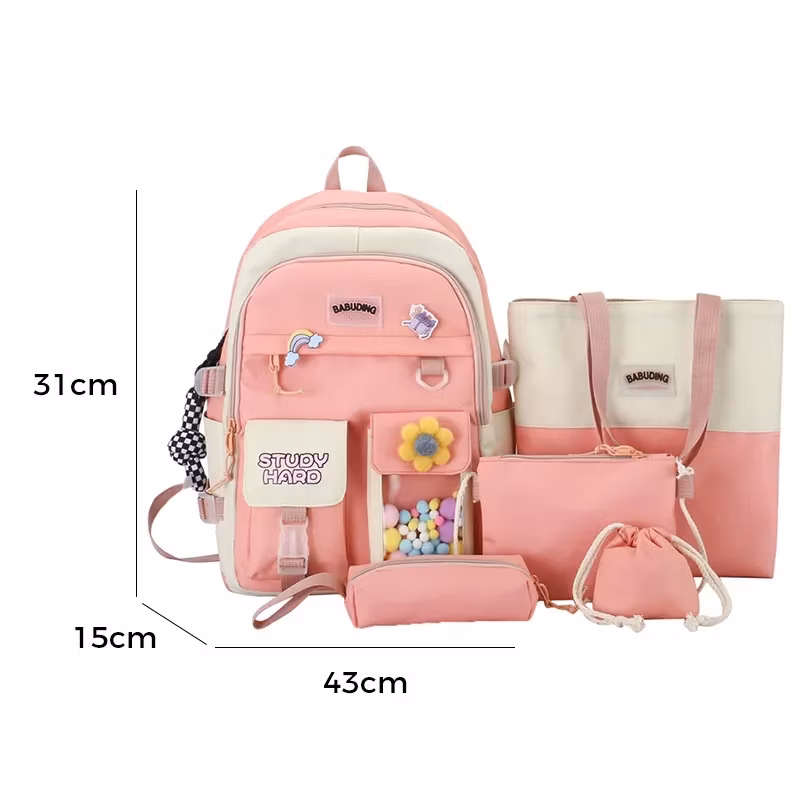 New Children School Bags for Girls Oxford Waterproof School Bags