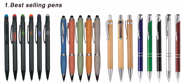 Promotional Pen Case with Customized Ball Pen