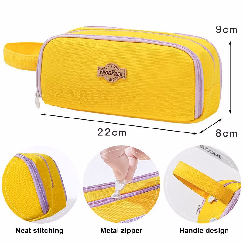 Custom Pencil Cases Large Capacity School Pencil Bags Boys Girls High Appearance Level Student Pen Pencil Pouch Case Bags