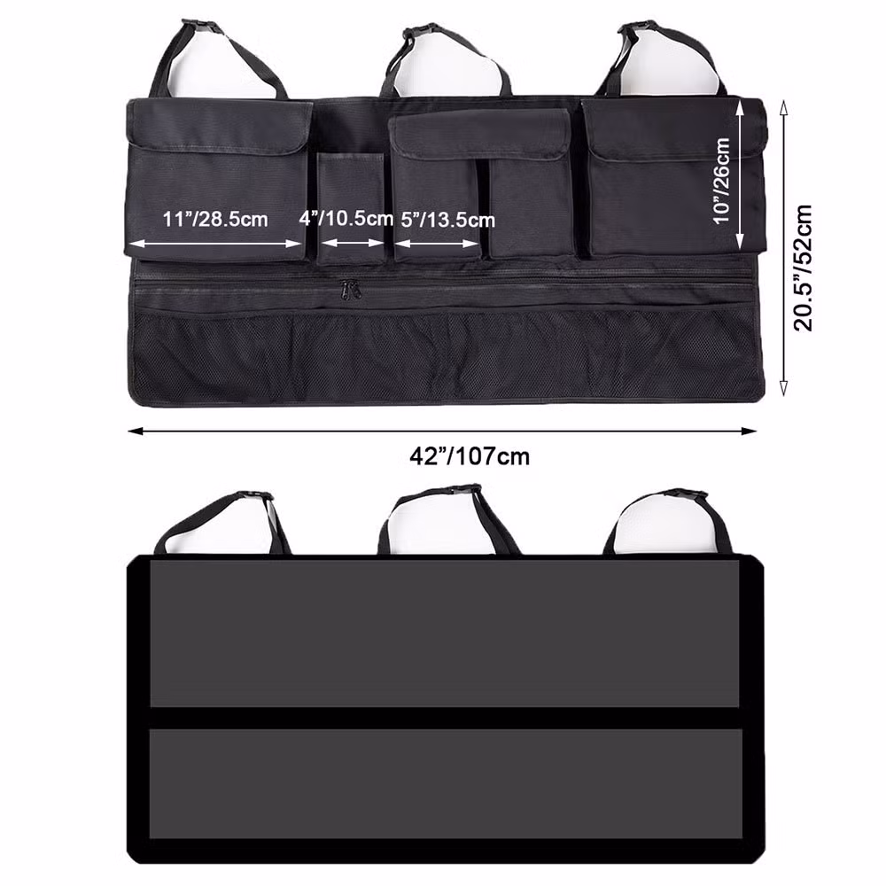 Hot Selling Car Trunk Rear Multi-Function Hanging Seat Back Storage Bag