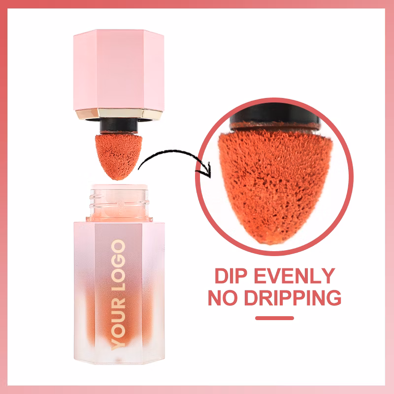 Colorful Vegan Moisturizing Cream Blush Private Label Makeup Waterproof Cosmetics Custom Logo