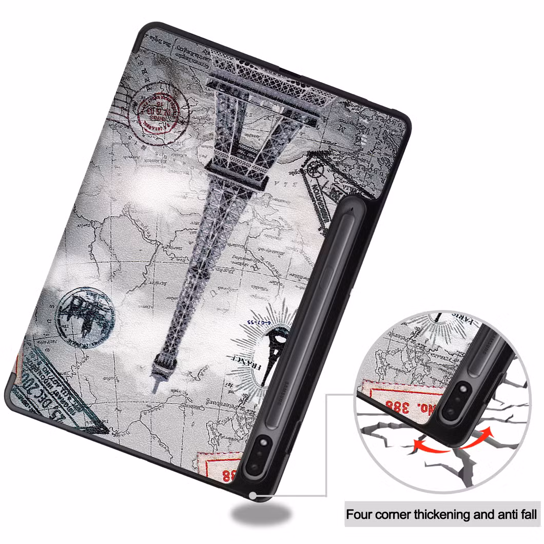 Case for Samsung Galaxy Tab S8 Sm-X700 X706 Protective Tablet Cover Case Shell with Pencil Holder