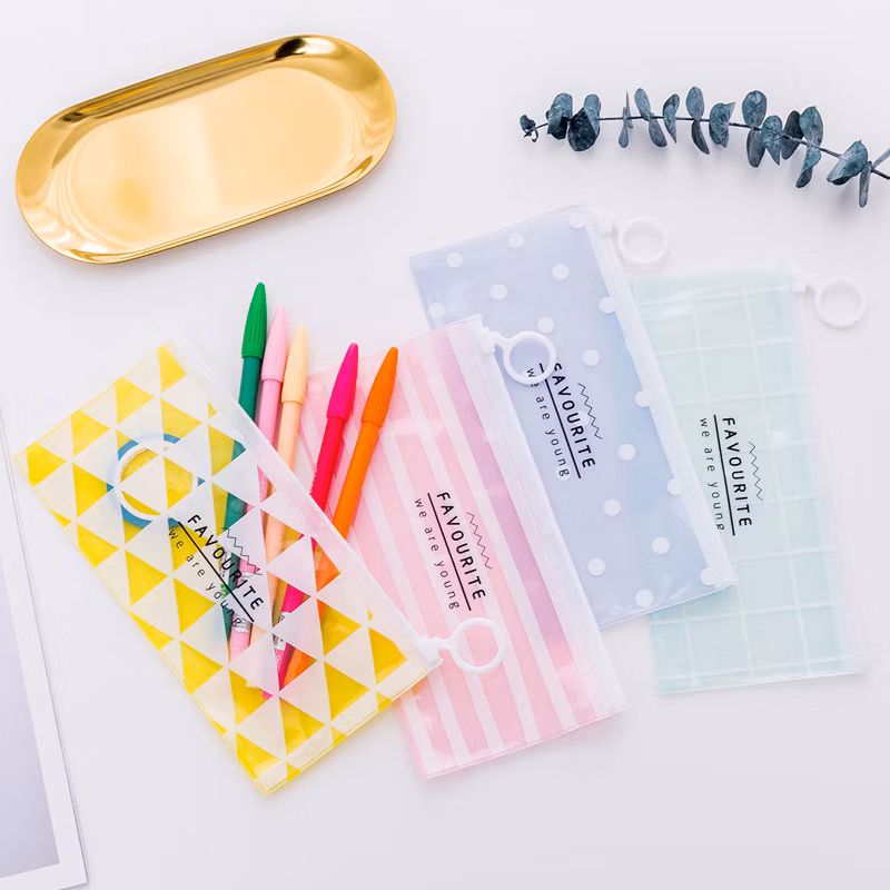 Best Selling Office and School Supplies Pencil Bag Fancy Zipper Bag