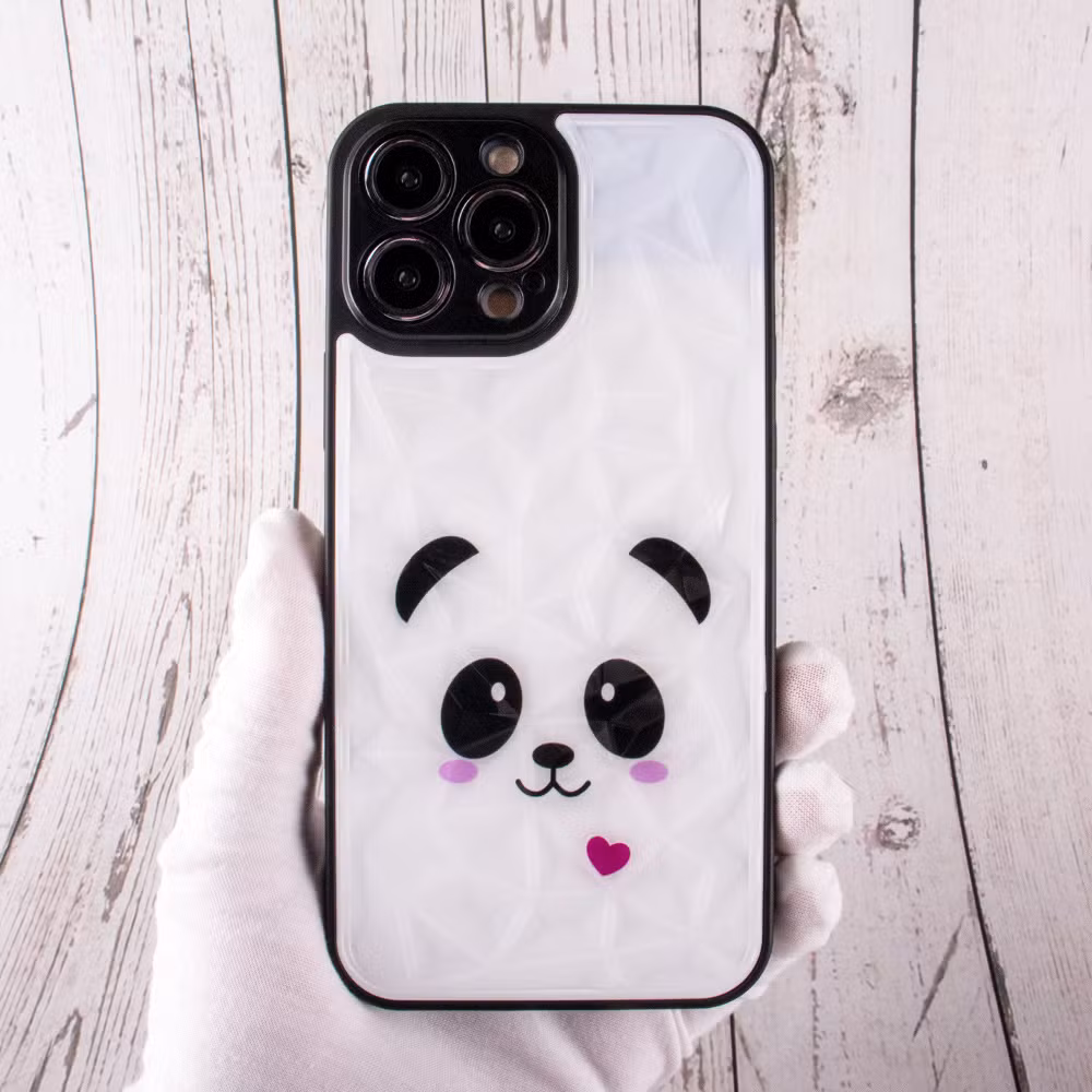 Hot Selling Special Trendy 3D Diamond Texture Cover with Colorful Printing for iPhone 13 Promax Shockproof Mobile Phone Cases