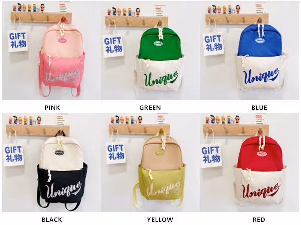Retail and Wholesale 6 Colors Children&prime;s School Bag with Embroidery