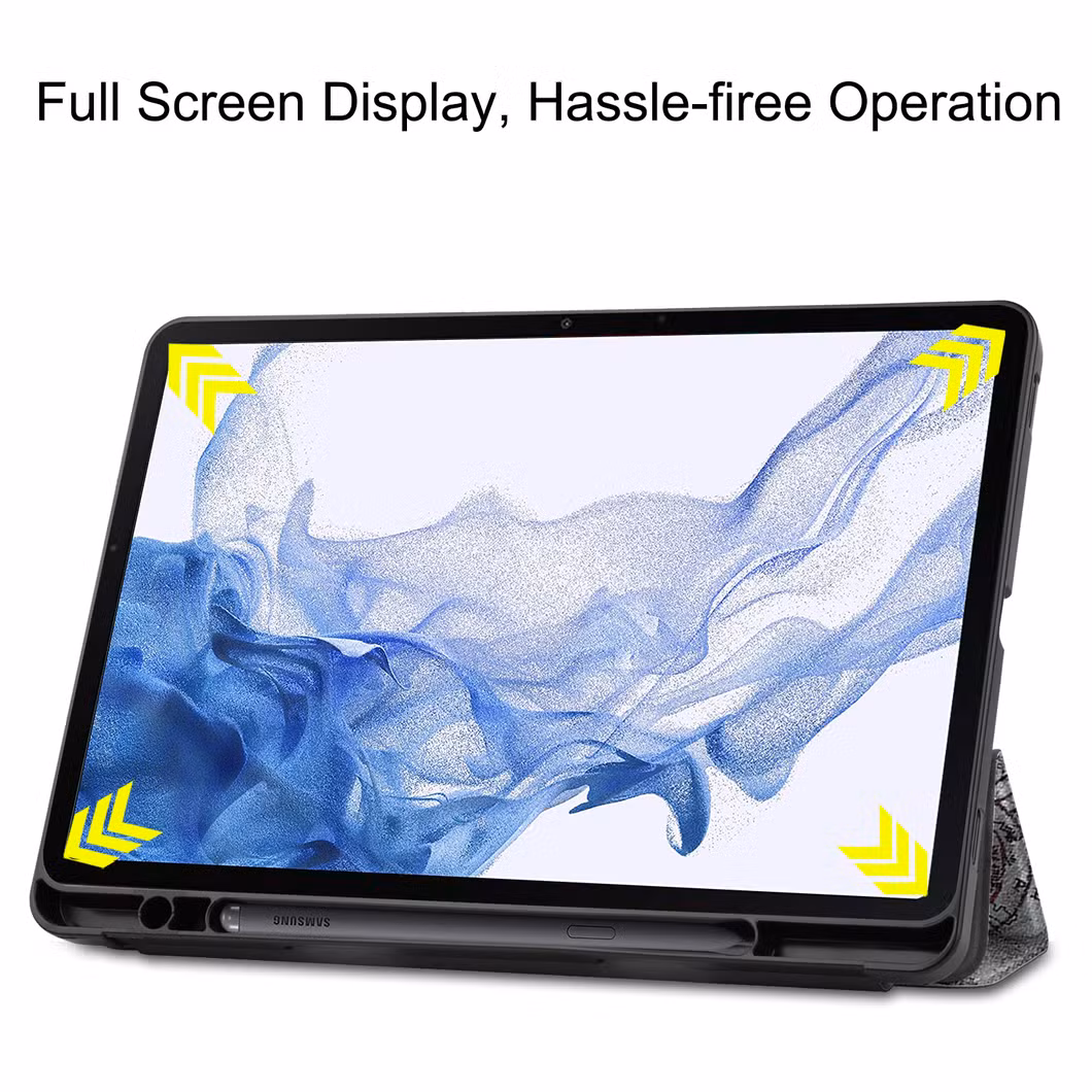Case for Samsung Galaxy Tab S8 Sm-X700 X706 Protective Tablet Cover Case Shell with Pencil Holder
