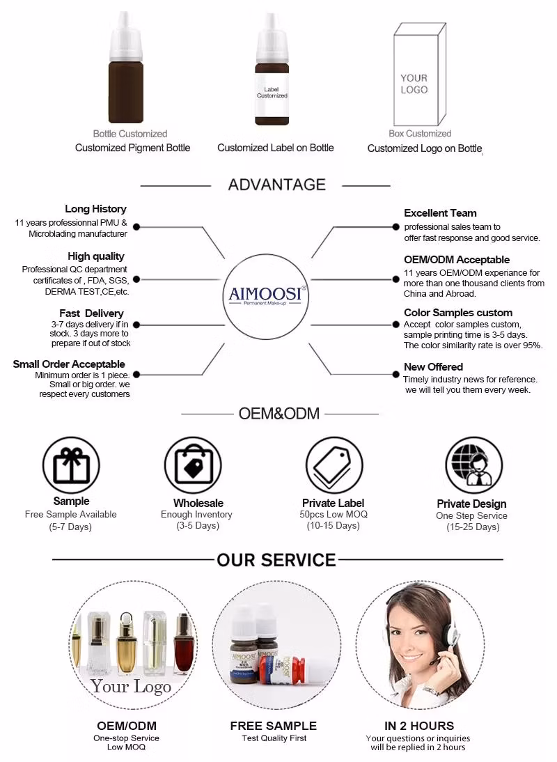 Mastor Permanent Makeup Pigment Various Colors Mega Microblading Mezcladora De Pigmentos Micro Cosmetic Color T Alice