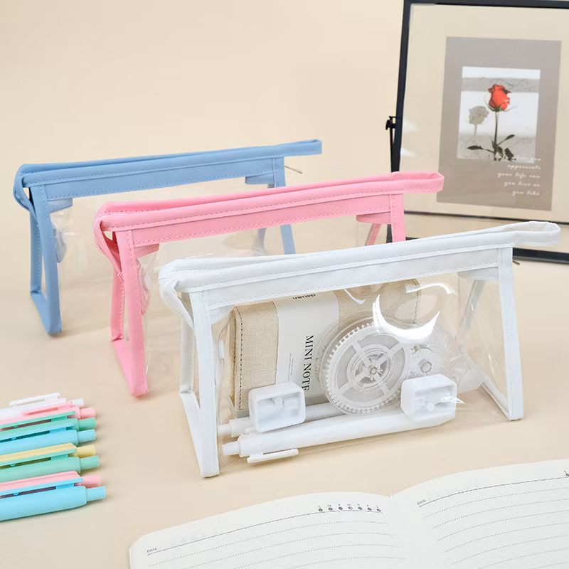 BSCI ISO Lvmh Factory Eco Friendly PVC Cute Custom Kids Pop It Pencil Case