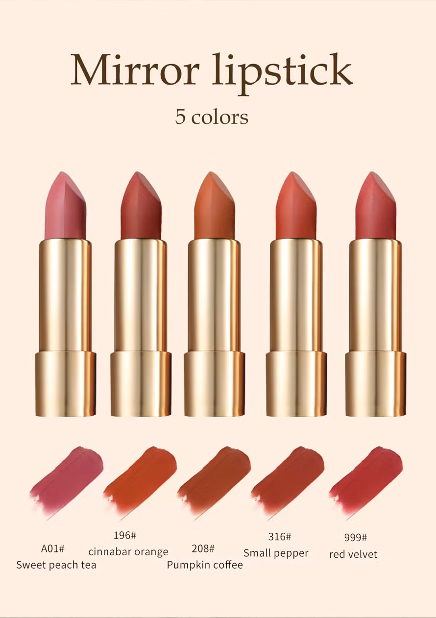 Ditong Favorites Share Download Product Catalog Customized Make up Lipstick Matte Style Lipstick Cosmetics