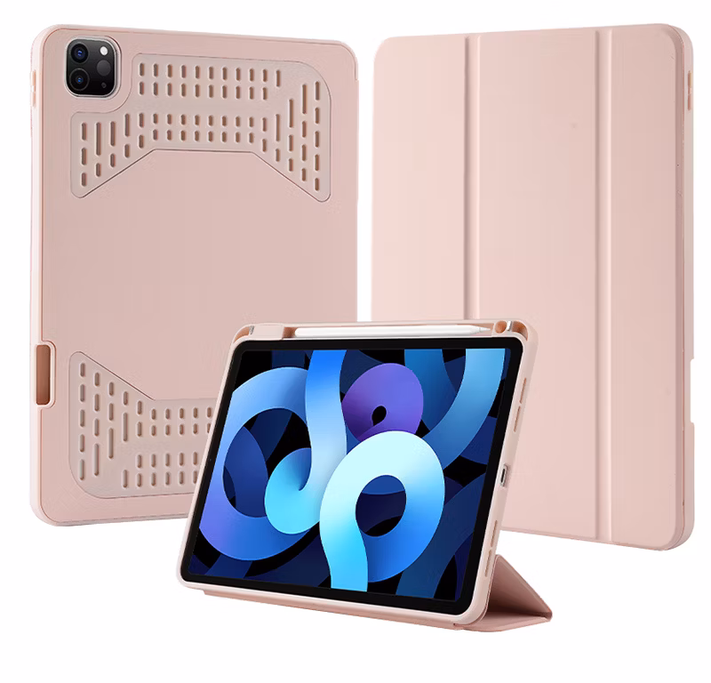 Slim Lightweight PU Leather with Pen Slot Folio Stand Tablet Case for iPad PRO 13 Inch M4 2024 7th Generation