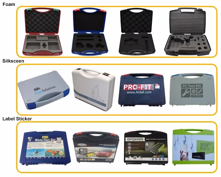 Solid Hardware Storage Plastic Case Tool Box for Instrument OEM Available