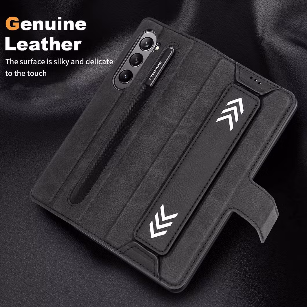 Special Design Mobile Phone Cover PU for Sam Z Flip 3 4 5 High Quality Hot Sale Wholesale Accessories Business Style Leather Cases