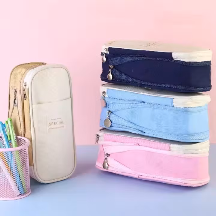 Custom Cartoon Pen Bag Stationery Cute Pencil Case Pen Pouch