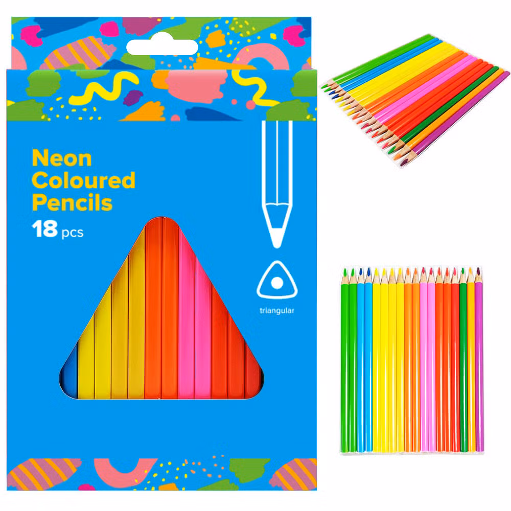 Set of 36 Colour Pencils in Wooden Case