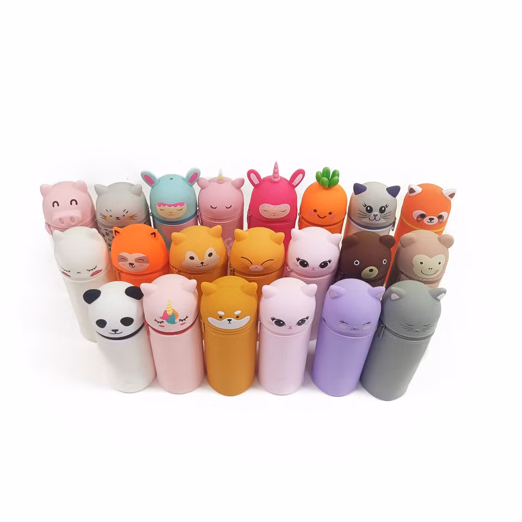 Wholesale School Stationery Set Beautiful Children Cute Cartoon Pencil Cases Bag