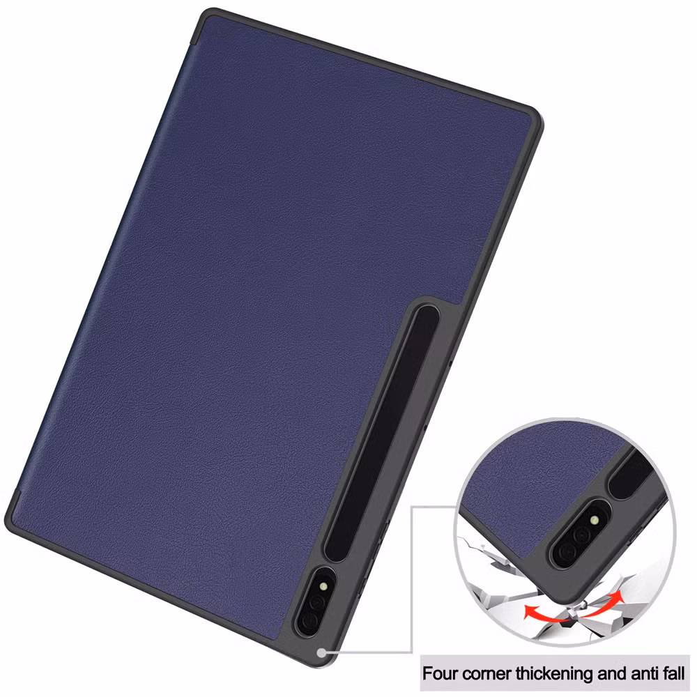 for Samsung Galaxy Tab S9 Ultra Soft TPU Tablet Case Smart Cover with Pencil Holder