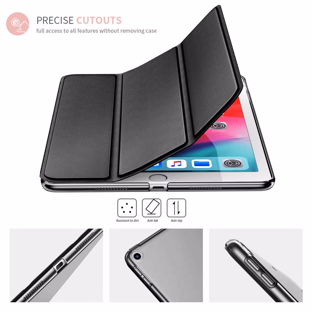Shockproof Flip Tablet Pad Case Stand Protective Cover Shell with Auto Wake Sleep for iPad 9 Gen 8.3-11 Inch