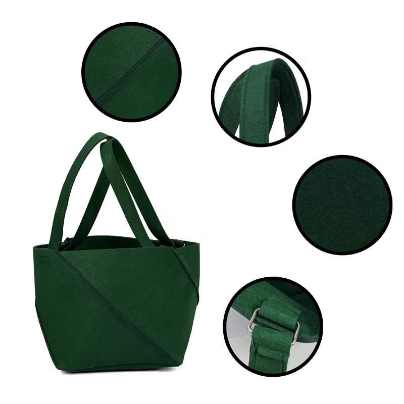 OEM Felt Handbag Advertising and Promotional Gifts Thickened Storage Bag with Customer Logo Felt with Hand Gift Shopping Bag