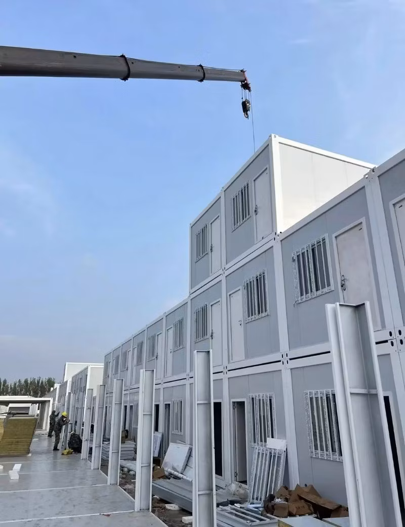 Student Housing Temporary Modular Container Dormitories Two Story Schools Classrooms