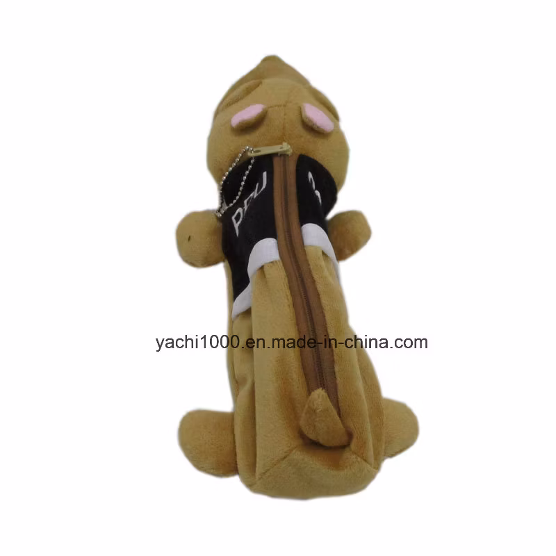 Soft Plush Dog Pencil Case