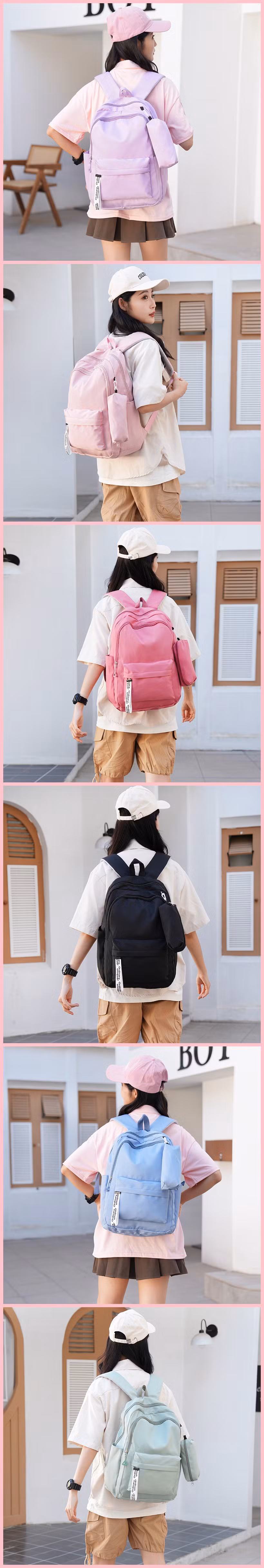 Retail and Wholesale Boys and Girls School Bag with Pencil Case