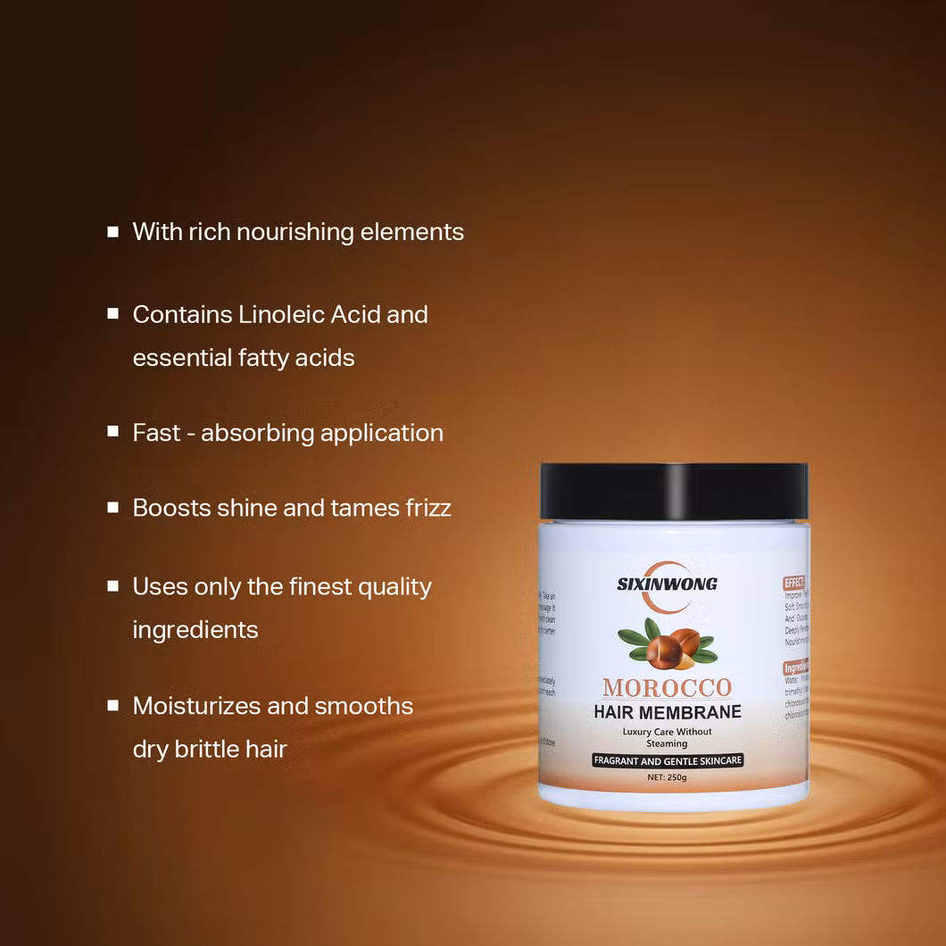 Beauty Cosmetics Morocco Long-Lasting Moisture Soft Texture Without Drying Hair Membrane