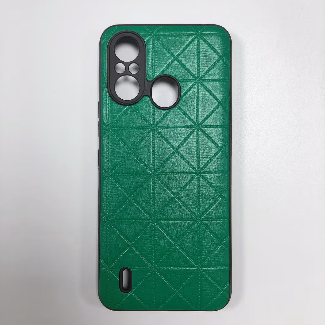 Coloured Leather TPU Back Cover for Samsung A24 A34 A54 Phone Case