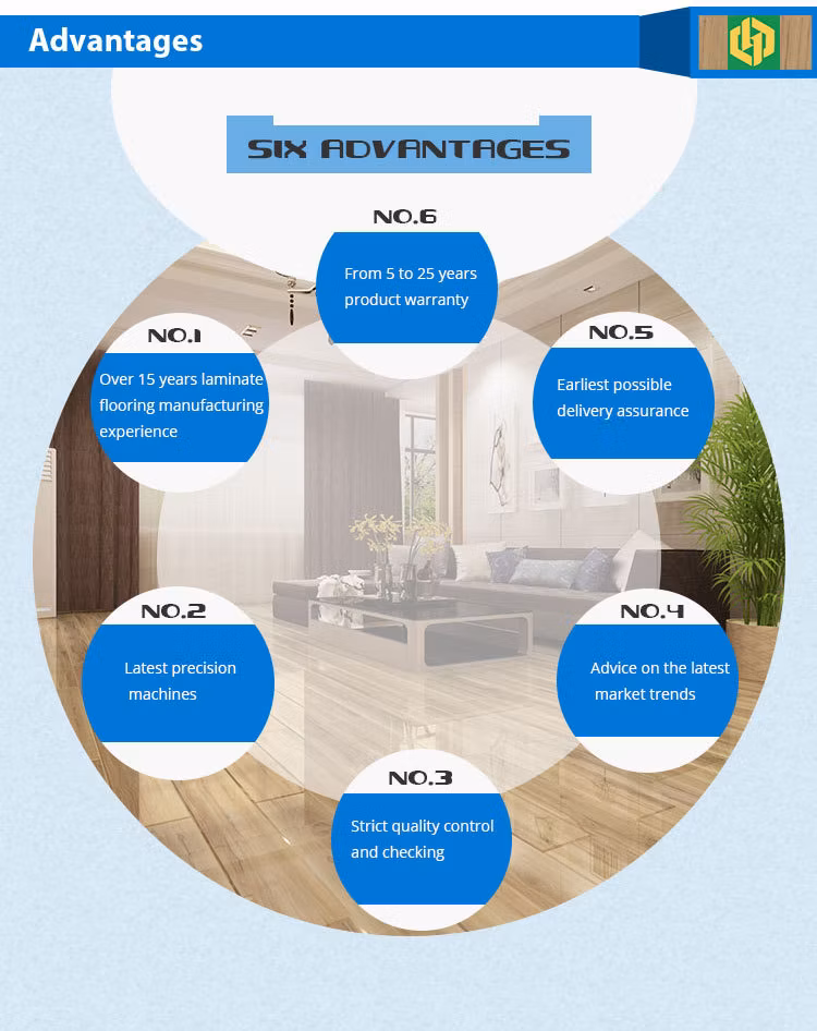 The Surface of The Spc Flooring: Light Wood Grain, Water Resistant, Dirt Resistant and Slip Resistant