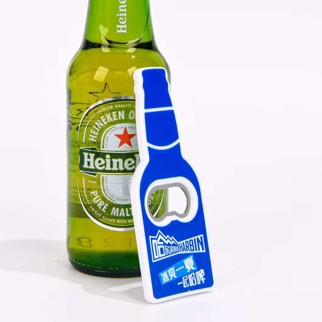 Manufacturers Wholesale Custom Logo Creative Bottle Shaped Beer Opener Custom Advertising