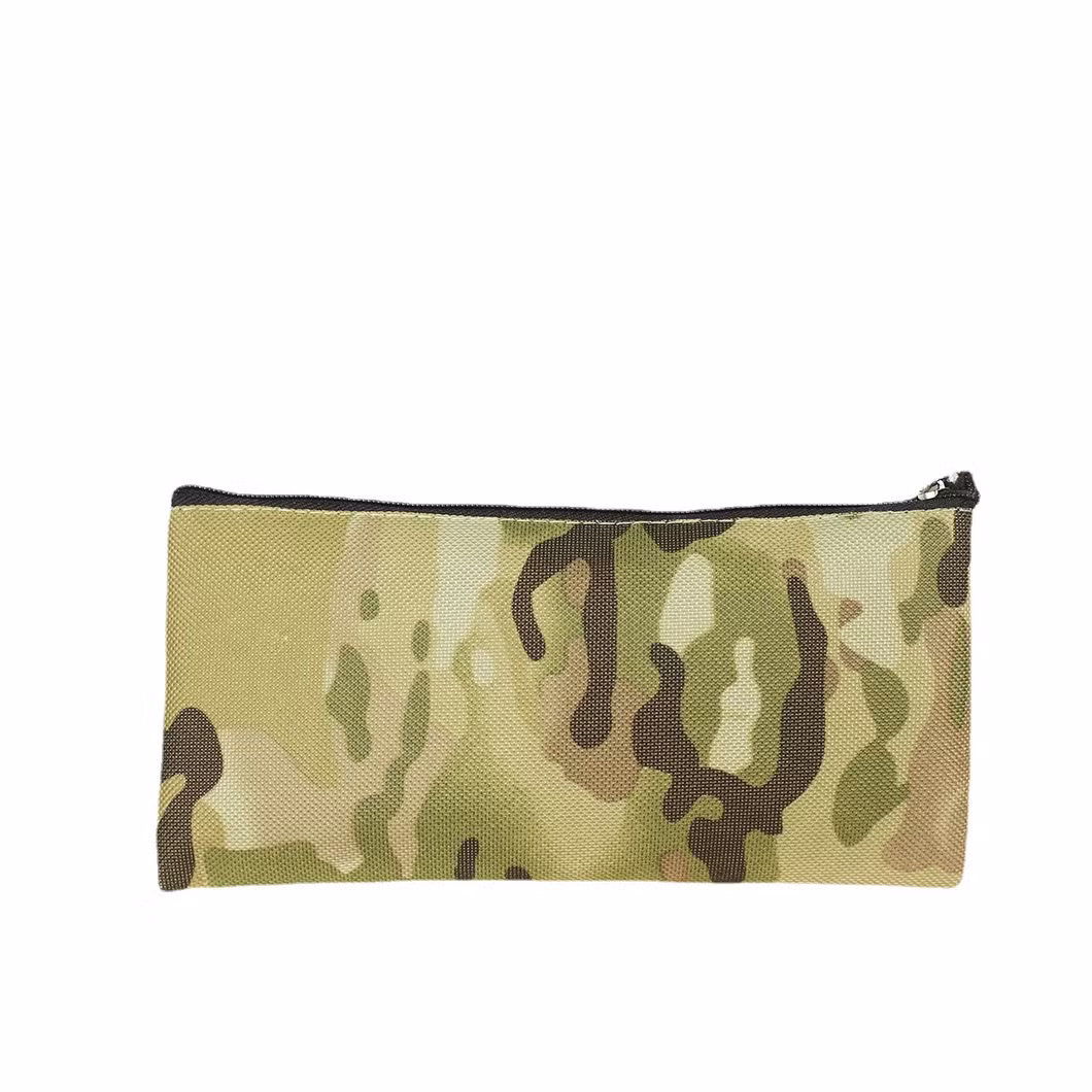 Creative Simple Camouflage Pencil Bag Large Capacity Stationery Bag Unisex