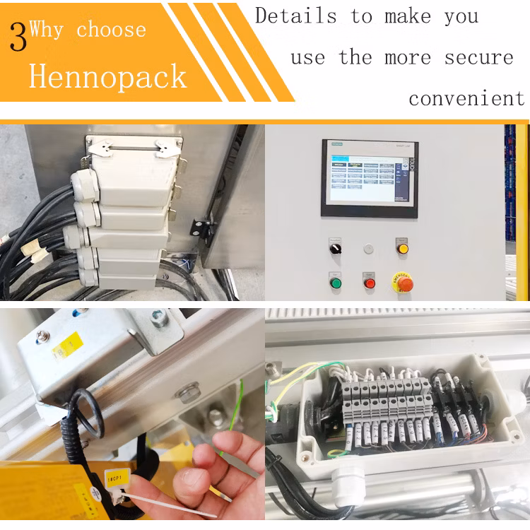 Fully Automatic Dairy Foods Ice Cream Case Packer Packaging Line with Pallet Top Foil Wrapper for Box Palletizer Line Packaging
