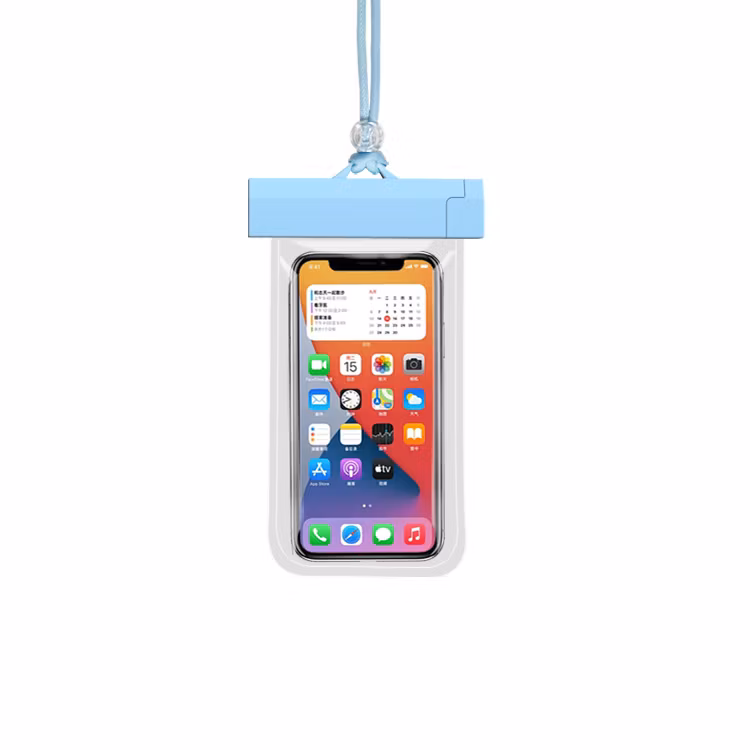 Mobile Outdoor Diving Surf Swimming Rafting Takeaway Special Transparent Waterproof Phone Case