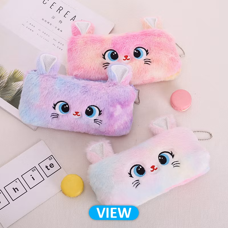 Mr. Pen- Clear Pencil Pouch, Pink, Clear Pencil Case, Clear Pouch, Clear Makeup Pouch, Adults &amp; Kids Pencil Pouch, Pencil Cases