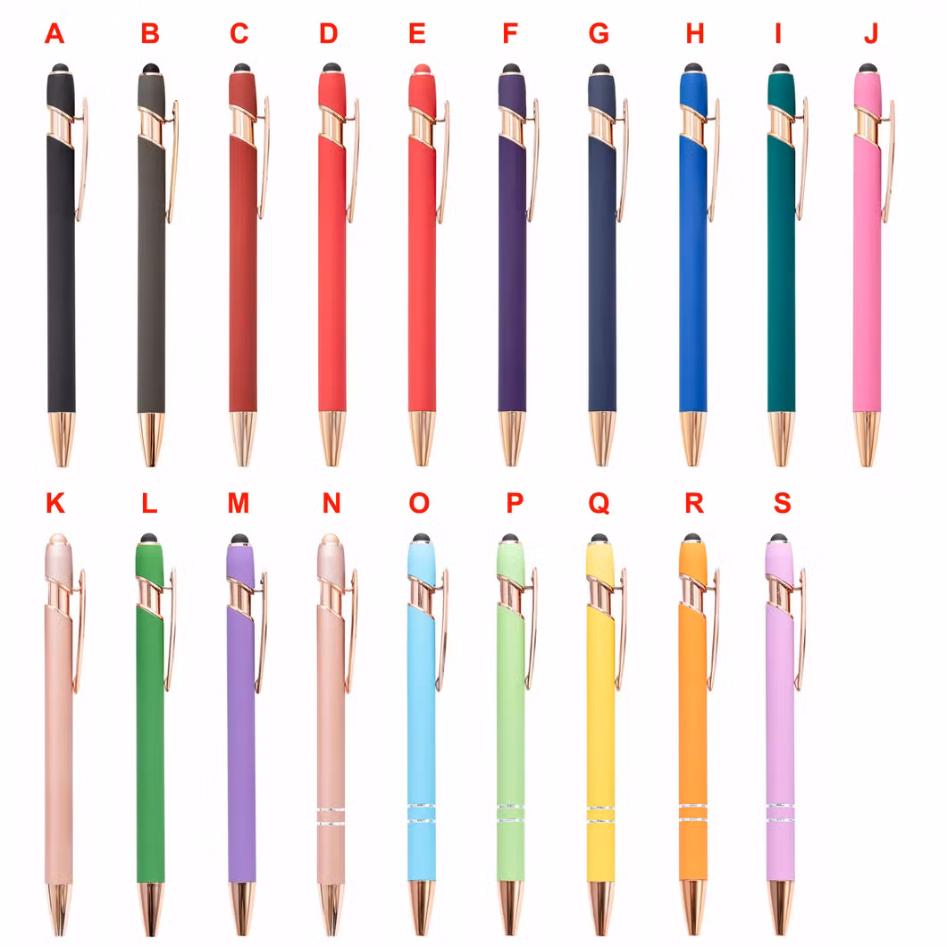 Top Quality Factory Price Promotional New Multifunction Ball Pen 2 in 1 Custom Logo Metal Customized Ballpoint Pens