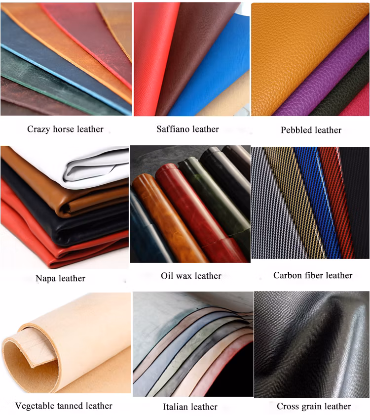 Office &amp; School Luxury Pencil Case PU Leather Pen Gift Box Leather Clamshell Pen Case with Custom Logo