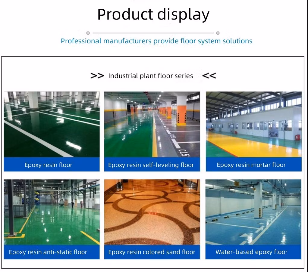 High Gloss Quality Waterproof Self Leveling Epoxy Finish Coating Basement Floor Epoxy Paint