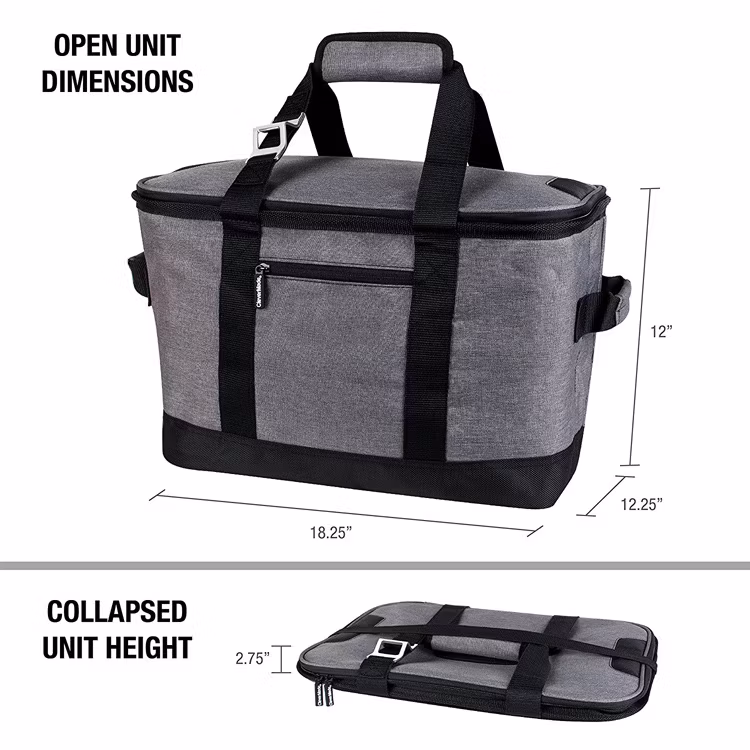 Big Capacity Double-Layer Cheap Promotion Pencil Case with Handle