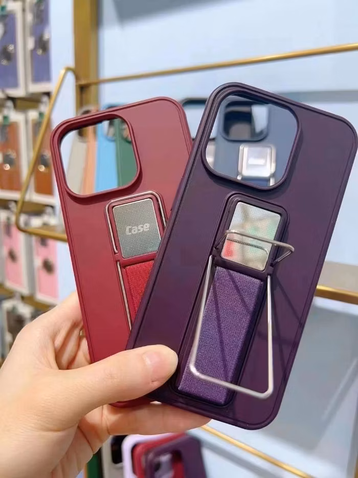 Customized New Invisible Stand Phone Covers Protection Case with Multiple Models