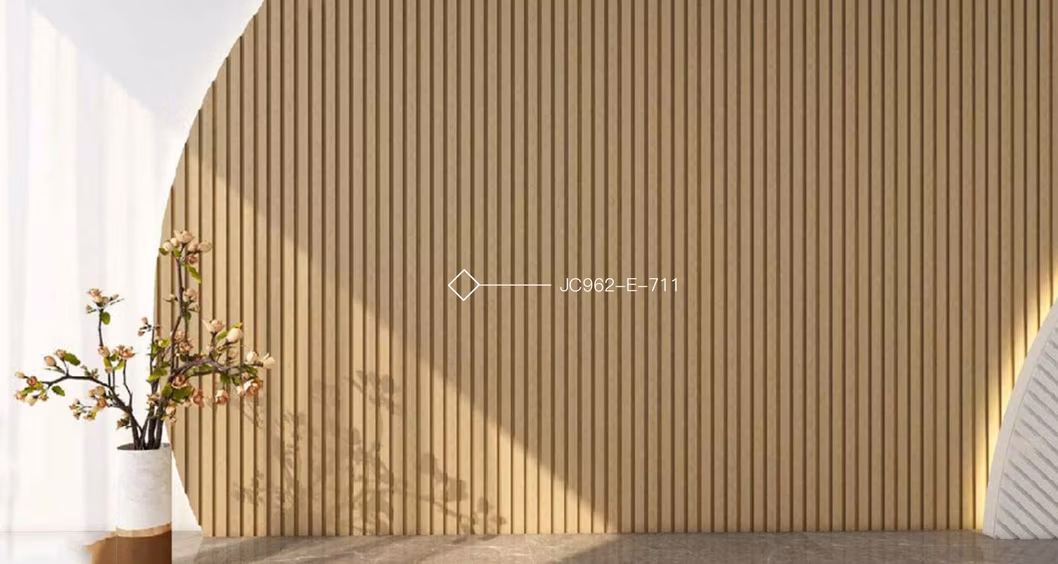 Fast Install Dirt Resistant Waterproof Moldings 3D Fluted PS Wall Panel